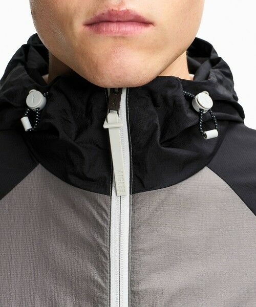 AIGLE / エーグル ナイロンジャケット | 撥水 超軽量 リップストップ バイカラー ナイロンブルゾンジャケット | 詳細5