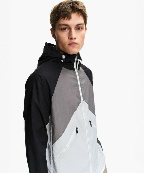 AIGLE / エーグル ナイロンジャケット | 撥水 超軽量 リップストップ バイカラー ナイロンブルゾンジャケット | 詳細6