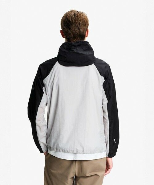 AIGLE / エーグル ナイロンジャケット | 撥水 超軽量 リップストップ バイカラー ナイロンブルゾンジャケット | 詳細3