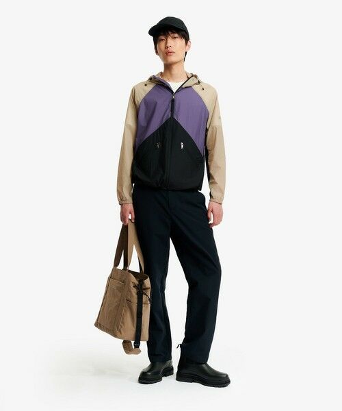 AIGLE / エーグル ナイロンジャケット | 撥水 超軽量 リップストップ バイカラー ナイロンブルゾンジャケット | 詳細8