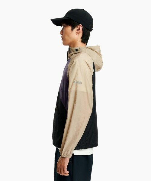 AIGLE / エーグル ナイロンジャケット | 撥水 超軽量 リップストップ バイカラー ナイロンブルゾンジャケット | 詳細11