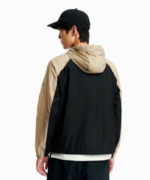 AIGLE / エーグル ナイロンジャケット | 撥水 超軽量 リップストップ バイカラー ナイロンブルゾンジャケット | 詳細12