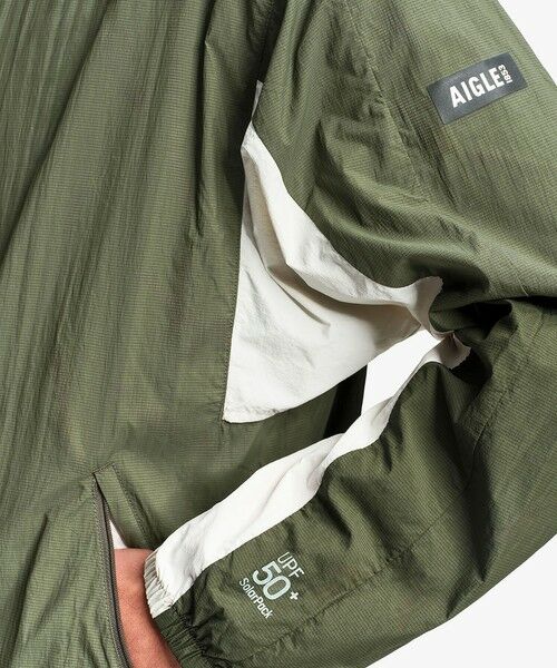 AIGLE / エーグル ナイロンジャケット | 【UPF50+ SolarPack】 UVカット ソーラーパック パッカブル フーデッドジャケット | 詳細10