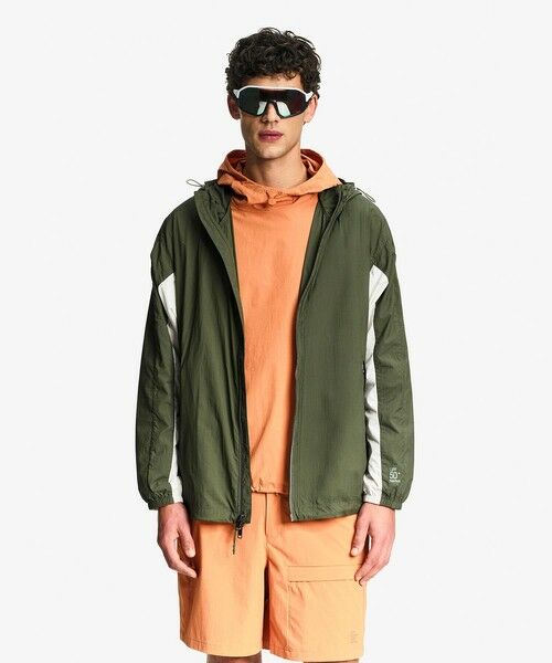 AIGLE / エーグル ナイロンジャケット | 【UPF50+ SolarPack】 UVカット ソーラーパック パッカブル フーデッドジャケット | 詳細7