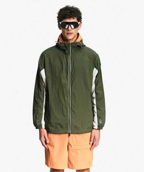 AIGLE / エーグル ナイロンジャケット | 【UPF50+ SolarPack】 UVカット ソーラーパック パッカブル フーデッドジャケット | 詳細8