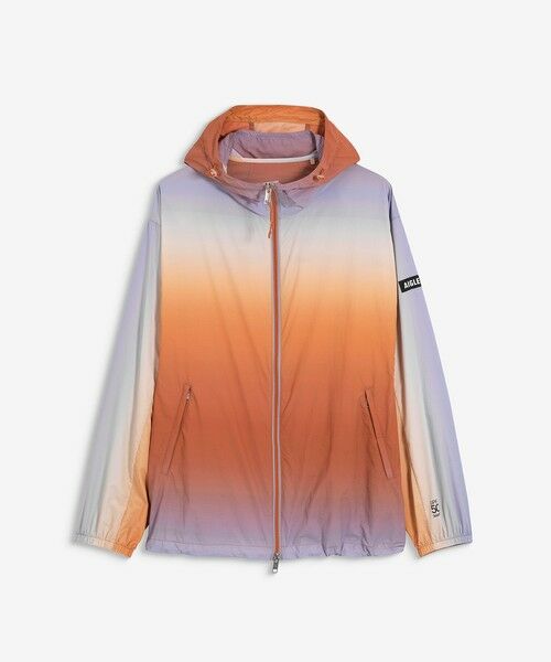 AIGLE / エーグル ナイロンジャケット | 【UPF50+ SolarPack】撥水 UVカット ソーラーパック グラデーションプリント ジャケット | 詳細7