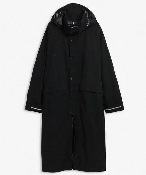 AIGLE / エーグル トレンチコート | 透湿防水 リフレクティブ サイクリング ロングレインコート | 詳細9