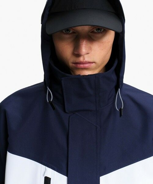 AIGLE / エーグル その他アウター | GORE-TEX ゴアテックス 防風 防水 透湿 ミドル丈マルチポケットジャケット | 詳細9