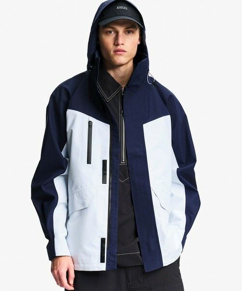 AIGLE / エーグル その他アウター | GORE-TEX ゴアテックス 防風 防水 透湿 ミドル丈マルチポケットジャケット | 詳細11