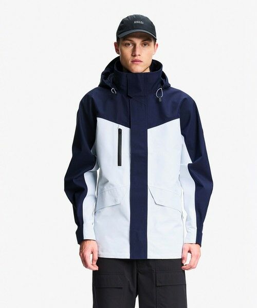 AIGLE / エーグル その他アウター | GORE-TEX ゴアテックス 防風 防水 透湿 ミドル丈マルチポケットジャケット | 詳細12