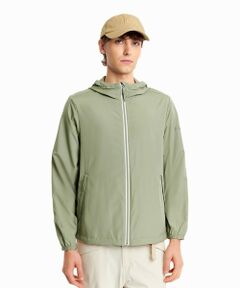 AIGLE / エーグル ナイロンジャケット | 【UPF50+ SolarPack】UVカット 撥水 ソーラーパック フーデッドジャケット