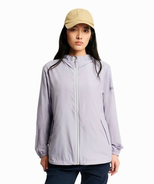AIGLE / エーグル ナイロンジャケット | 【UPF50+ SolarPack】UVカット 撥水 ソーラーパック フーデッドジャケット | 詳細3