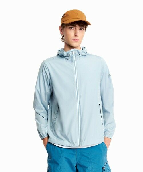 AIGLE / エーグル ナイロンジャケット | 【UPF50+ SolarPack】UVカット 撥水 ソーラーパック フーデッドジャケット | 詳細8