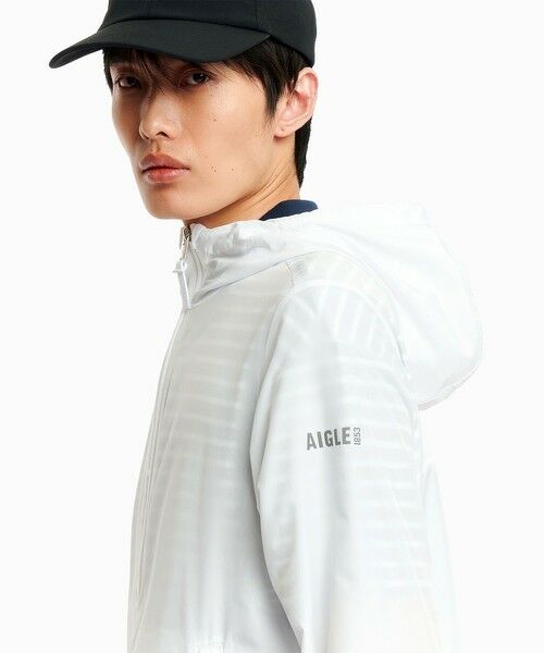 AIGLE / エーグル ナイロンジャケット | 【UPF50+ SolarPack】UVカット 撥水 ソーラーパック フーデッドジャケット | 詳細16