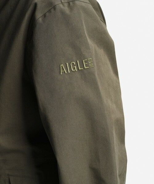 AIGLE / エーグル その他アウター | 透湿防水 3レイヤー テクニカルコットン フーデッドジャケット | 詳細7