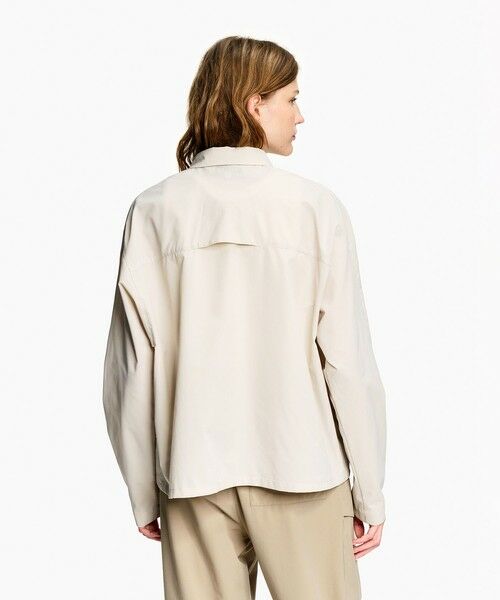 AIGLE / エーグル シャツ・ブラウス | 吸水速乾 UVカット背面ヨーク ボーイフレンドシャツ | 詳細4