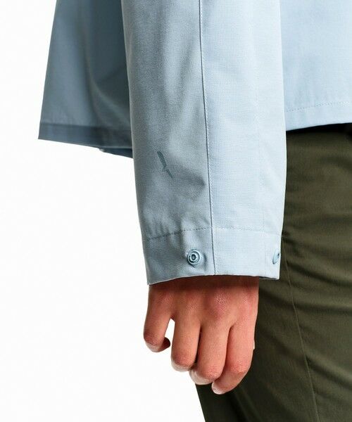 AIGLE / エーグル シャツ・ブラウス | 吸水速乾 UVカット背面ヨーク ボーイフレンドシャツ | 詳細13