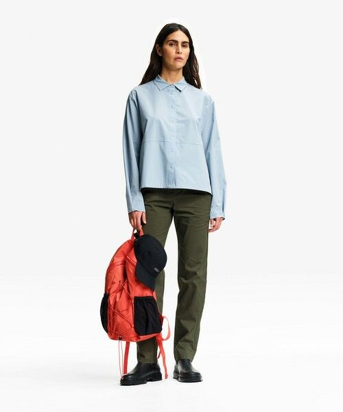 AIGLE / エーグル シャツ・ブラウス | 吸水速乾 UVカット背面ヨーク ボーイフレンドシャツ | 詳細9