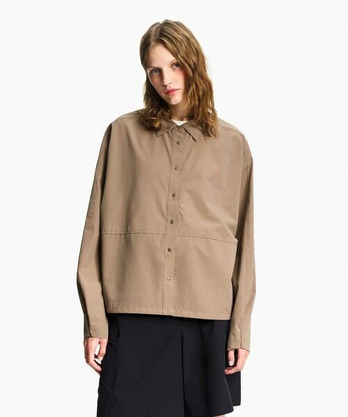 AIGLE / エーグル シャツ・ブラウス | 吸水速乾 UVカット背面ヨーク ボーイフレンドシャツ | 詳細17