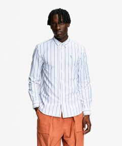 AIGLE / エーグル シャツ・ブラウス | 吸水速乾 ストライプ オックスフォードシャツ
