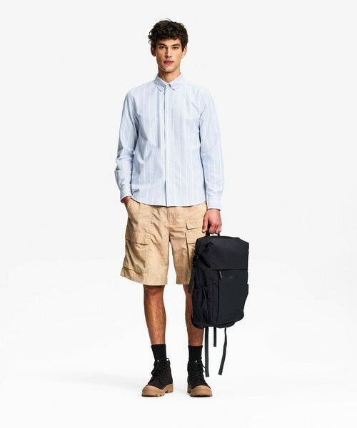 AIGLE / エーグル シャツ・ブラウス | 吸水速乾 ストライプ オックスフォードシャツ | 詳細2