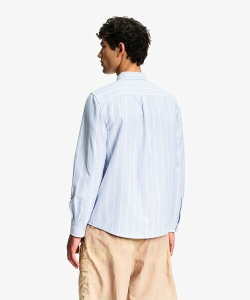 AIGLE / エーグル シャツ・ブラウス | 吸水速乾 ストライプ オックスフォードシャツ | 詳細3