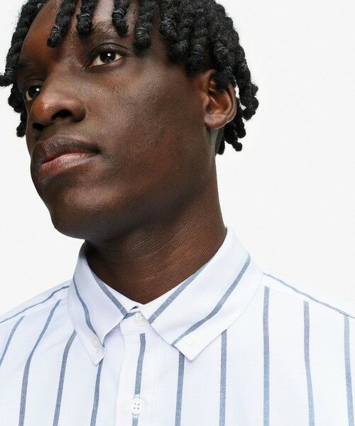 AIGLE / エーグル シャツ・ブラウス | 吸水速乾 ストライプ オックスフォードシャツ | 詳細10