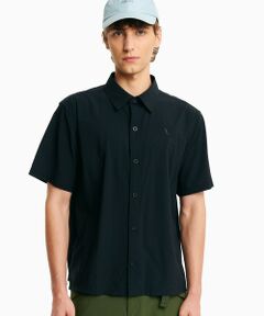 AIGLE / エーグル シャツ・ブラウス | 接触冷感 UVカット エアロメッシュ リラックスフィット半袖シャツ