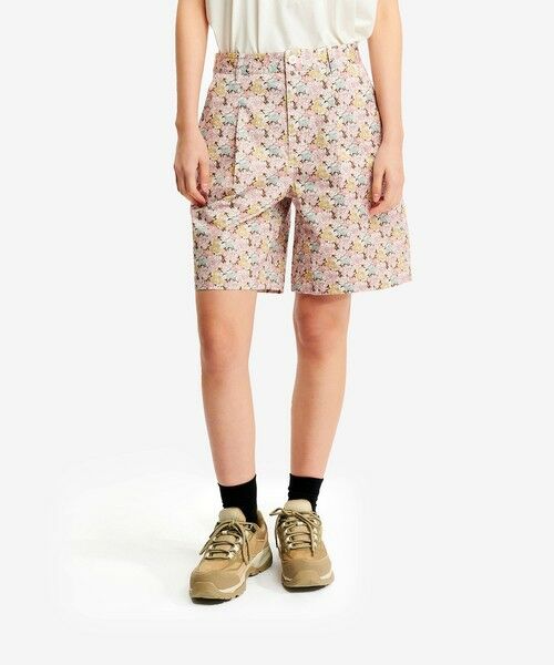 AIGLE / エーグル ショート・ハーフ・半端丈パンツ | 【LIBERTY】  アクティブバミューダパンツ（ピンク）