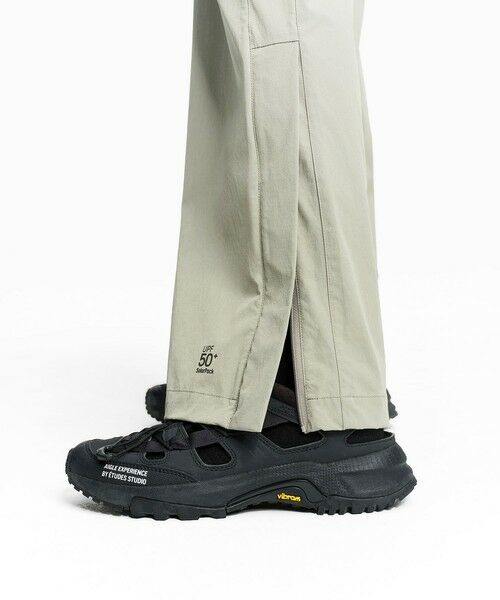 AIGLE / エーグル その他パンツ | 【UPF50+ SolarPack】 UVカット 吸水速乾 接触冷感 サイドジップ ナイロンワイドパンツ | 詳細4