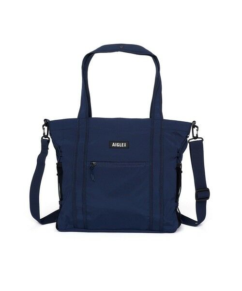 AIGLE / エーグル トートバッグ | 撥水 ライト＆コンパクト トートバッグ 14L（ダークネイビー）