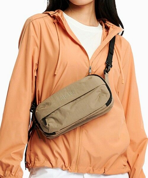 AIGLE / エーグル ショルダーバッグ | 撥水 ネイバーフッド クロスボディバッグ 2L（ブラウン）