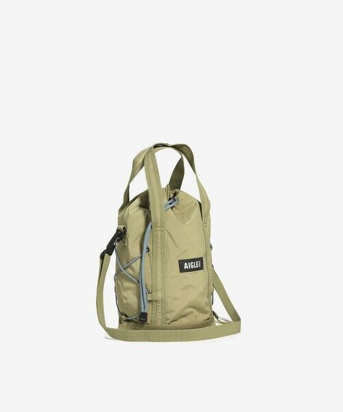 AIGLE / エーグル ショルダーバッグ | 撥水 ライト＆コンパクト 巾着バッグ 3L（モスグリーン）