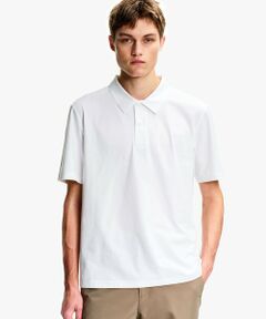 AIGLE / エーグル ポロシャツ | 吸水速乾 UVカット ワンポイントロゴ ピケポロシャツ