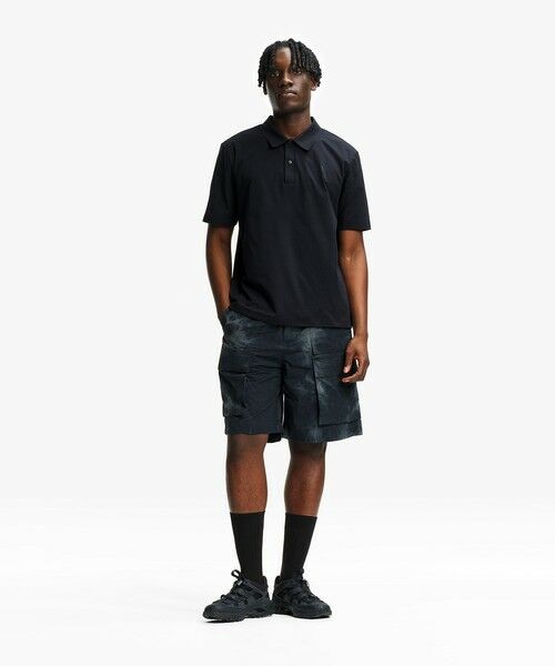 AIGLE / エーグル ポロシャツ | 吸水速乾 UVカット ワンポイントロゴ ピケポロシャツ | 詳細2