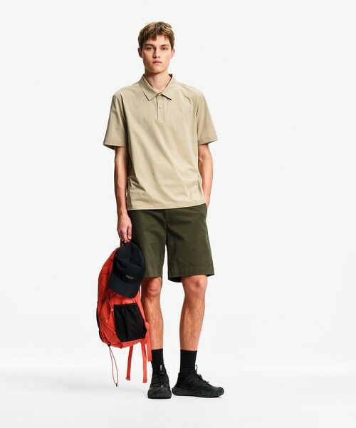 AIGLE / エーグル ポロシャツ | 吸水速乾 UVカット ワンポイントロゴ ピケポロシャツ | 詳細8