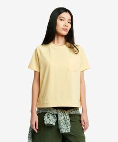 AIGLE / エーグル Tシャツ | 接触冷感 裾ドローコード オーガニックコットンポケット半袖Tシャツ