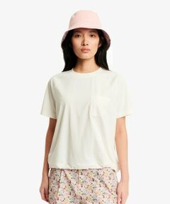 AIGLE / エーグル Tシャツ | 接触冷感 裾ドローコード オーガニックコットンポケット半袖Tシャツ