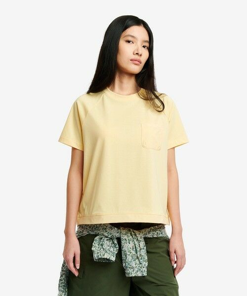 AIGLE / エーグル Tシャツ | 接触冷感 裾ドローコード オーガニックコットンポケット半袖Tシャツ | 詳細1