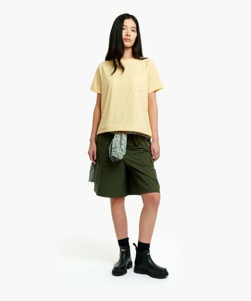 AIGLE / エーグル Tシャツ | 接触冷感 裾ドローコード オーガニックコットンポケット半袖Tシャツ | 詳細2