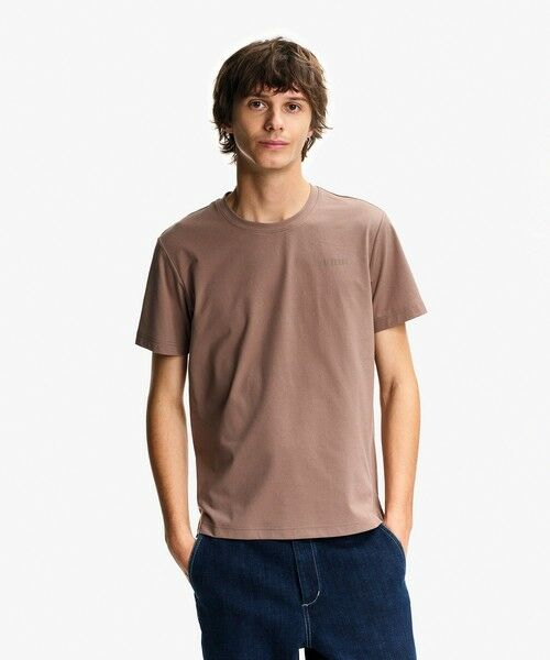 AIGLE / エーグル Tシャツ | UVカット プライムフレックス 半袖Tシャツ（ブラウン）