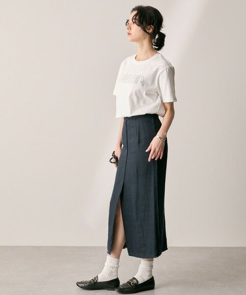 AIGLE / エーグル Tシャツ | オーガニックコットン ロゴプリント 半袖Tシャツ / ユニセックス | 詳細4