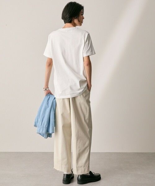 AIGLE / エーグル Tシャツ | オーガニックコットン ロゴプリント 半袖Tシャツ / ユニセックス | 詳細7