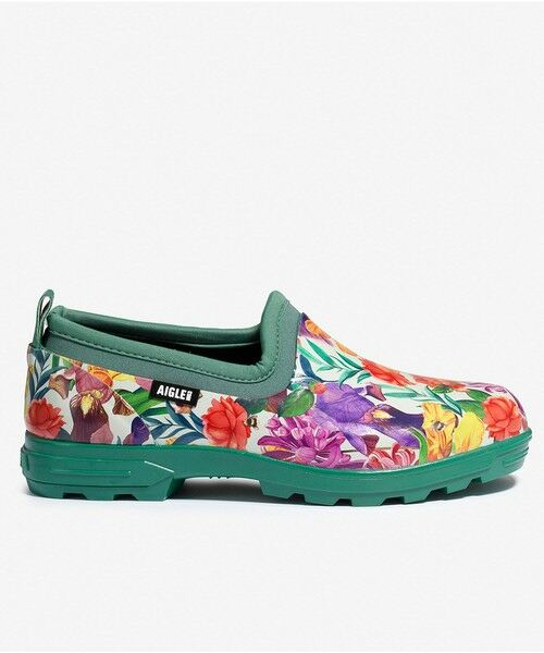 AIGLE / エーグル レインシューズ | レスフォー プリント クロッグ | 詳細1