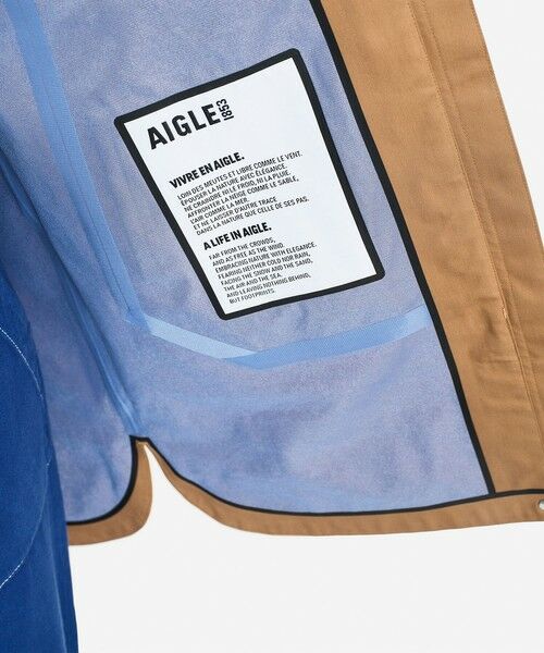 AIGLE / エーグル その他アウター | 透湿防水 3レイヤー ロングフーデッドジャケット | 詳細7
