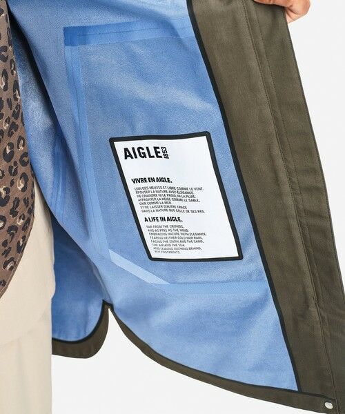 AIGLE / エーグル その他アウター | 透湿防水 3レイヤー ロングフーデッドジャケット | 詳細13