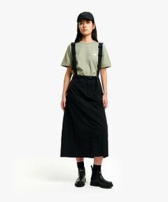 AIGLE / エーグル ロング・マキシ丈スカート | CORDURA 撥水 UVカット 2WAY アクティブドレス / ジャンパースカート