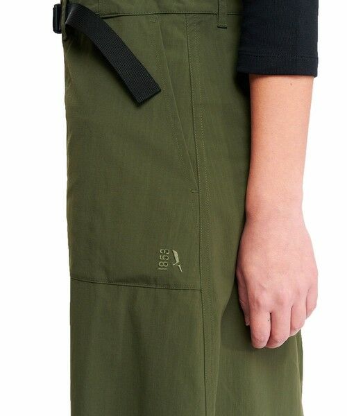 AIGLE / エーグル ロング・マキシ丈スカート | CORDURA 撥水 UVカット 2WAY アクティブドレス / ジャンパースカート | 詳細4