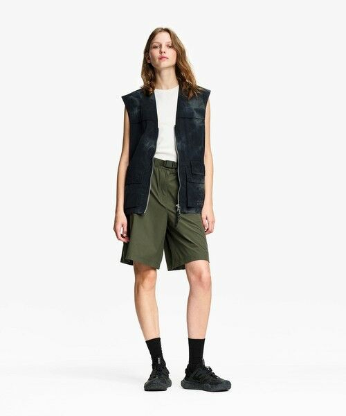 AIGLE / エーグル ショート・ハーフ・半端丈パンツ | 吸水速乾 UVカット テクニカルバミューダショーツ | 詳細3