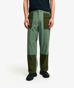 AIGLE / エーグル カーゴパンツ | 撥水 UVカット CORDURA アクティブテック バイカラーパッチポケットパンツ